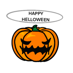 [LINEスタンプ] ハロウィン！！！