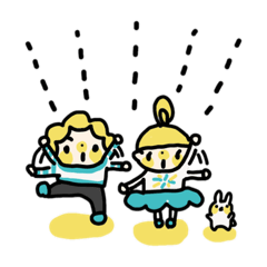 [LINEスタンプ] ヘンゼルとかなスタンプ