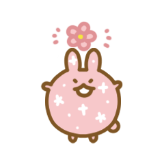 [LINEスタンプ] 星ウサギ