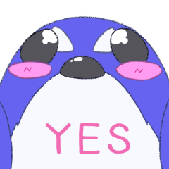 [LINEスタンプ] まんまるルリビタキ