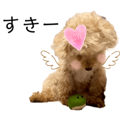 [LINEスタンプ] ちっちゃいプードルしゅくるちゃん4