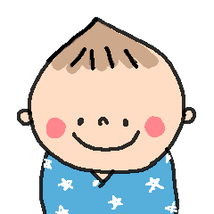 [LINEスタンプ] 赤ちゃんスタンプ 男の子