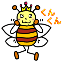 [LINEスタンプ] はちみちゃんと仲間たち