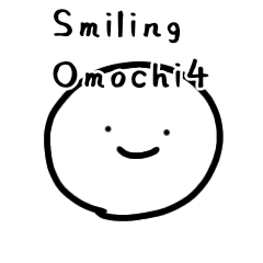 [LINEスタンプ] Smiling Omochi4
