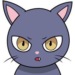 [LINEスタンプ] 超かわいい灰色の猫のステッカー