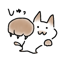 [LINEスタンプ] ふにょむぎスタンプ時々ごま3