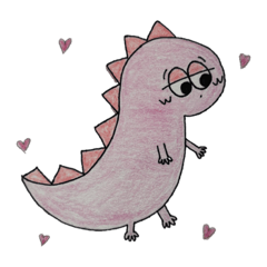 [LINEスタンプ] ♡きょうりゅうちゃん♡