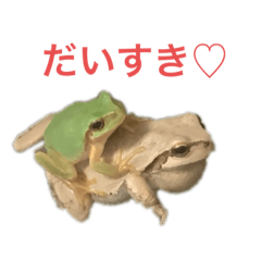 [LINEスタンプ] 小さい家族たち