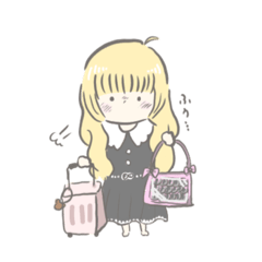 [LINEスタンプ] オタク女の子！