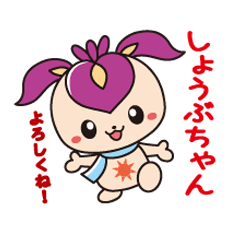 [LINEスタンプ] しょうぶちゃん