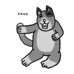 [LINEスタンプ] 自由形動物