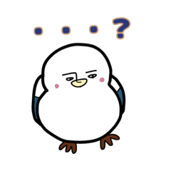 [LINEスタンプ] 聞いちゃう鳥