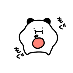 [LINEスタンプ] ゆるかわ日常パンダ