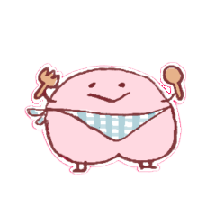 [LINEスタンプ] トコトコももちゃん