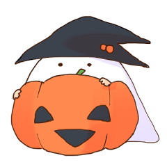 [LINEスタンプ] ハロウィン子ばけ