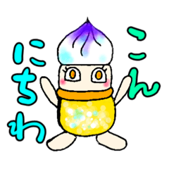 [LINEスタンプ] イロカちゃんと一緒