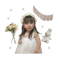 [LINEスタンプ] Hanachan's 2nd birthday stanp ✩.*˚