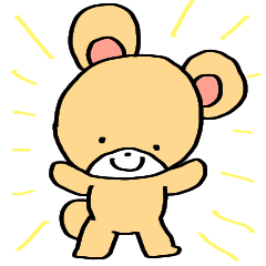 [LINEスタンプ] 応援するアベちゃん