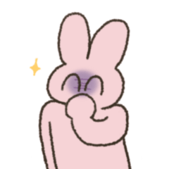 [LINEスタンプ] おはようさぎさん3