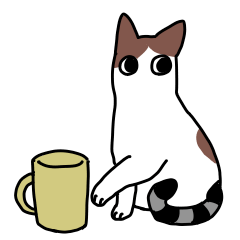 [LINEスタンプ] おれ、ねこのなつめ2