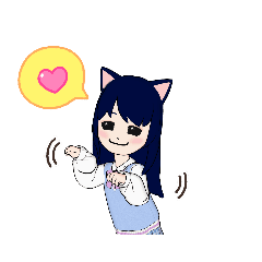 [LINEスタンプ] 猫耳アバター