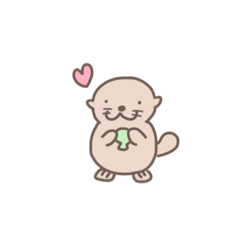[LINEスタンプ] らっこちゃんのスタンプ♡