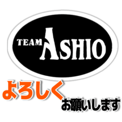 [LINEスタンプ] TEAM ASHIOスタンプ