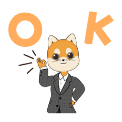 [LINEスタンプ] 突然現れた謎の犬