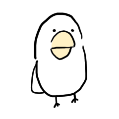 [LINEスタンプ] ぼーーーー鳥