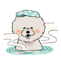 [LINEスタンプ] ふわふわプリンちゃんスタンプ