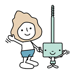 [LINEスタンプ] うんちくんと採便棒や
