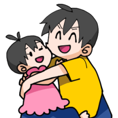 [LINEスタンプ] Yさんちの兄妹ちゃん