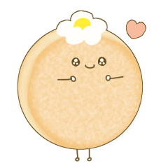 [LINEスタンプ] ♥ホイップドーナツ♥