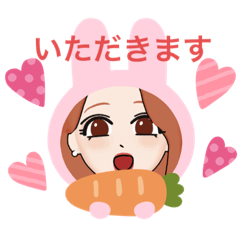 [LINEスタンプ] 毎日使えるかわいい白いワンピース女子❤️