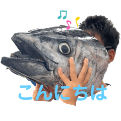 [LINEスタンプ] おかしな魚の日常