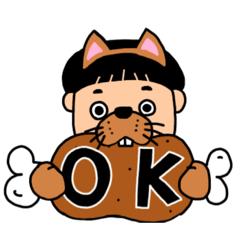 [LINEスタンプ] Pironosukeの犬コスプレスタンプ