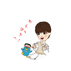 [LINEスタンプ] 明日は！2