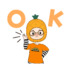 [LINEスタンプ] 豚パイン