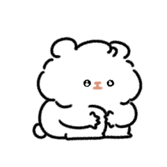 [LINEスタンプ] キラキラクマ