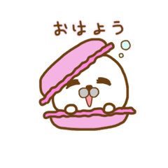 [LINEスタンプ] お菓子などうぶつ マフロン