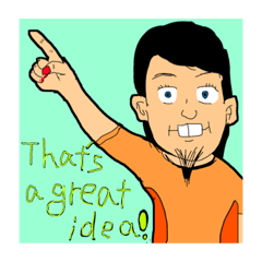 [LINEスタンプ] ビロンホセ〜孤高なる数学者〜