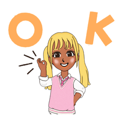 [LINEスタンプ] 可愛いリアクションスタンプです