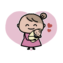 [LINEスタンプ] 妊婦入院中.2