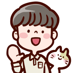 [LINEスタンプ] フリーランスさんとお猫さん(敬語)