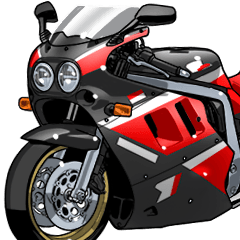 [LINEスタンプ] 1100ccスポーツバイク5(車バイクシリーズ)の画像（メイン）