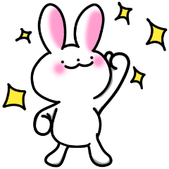 [LINEスタンプ] 【スタンプの日】毎日使える！うさタロさん