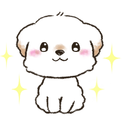 [LINEスタンプ] チワマルのぽんちゃん