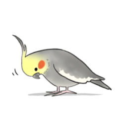 [LINEスタンプ] オカメインコのにちじょう