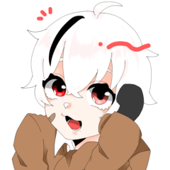 [LINEスタンプ] アルビノ双子