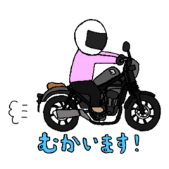 [LINEスタンプ] てがきのばいく2